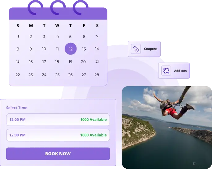 bungee jumping booking software