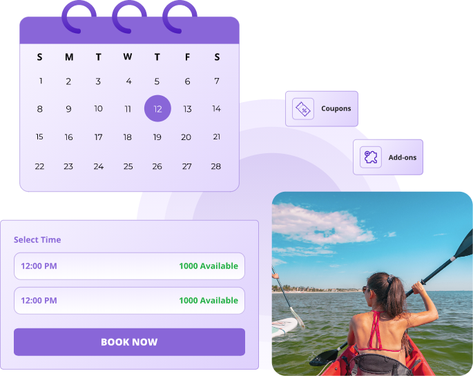 paddleboarding reservation software